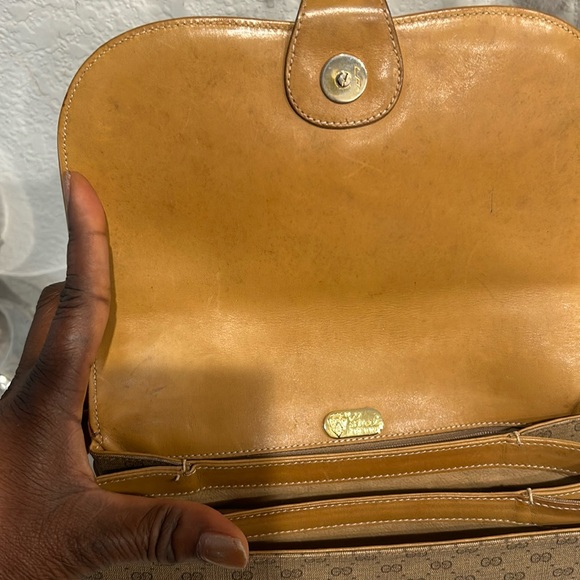 GUCCI Old Vintage Micro GG Logo Hardware Leather Mini Shoulder Bag /cros… - Picture 9 of 15